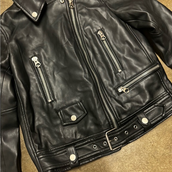 Zara Leather jacket size XS women’s - Picture 4 of 7